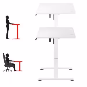 Obrazek Biurko gamingowe HZ-Hero 8.2 white