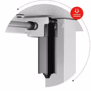 Obrazek Biurko gamingowe HZ-Hero 8.2 white