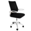 Obrazek Krzesło obrotowe Rey 4798 czarne/białe