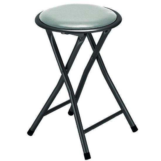 Obrazek Taboret składany Alto Black szary