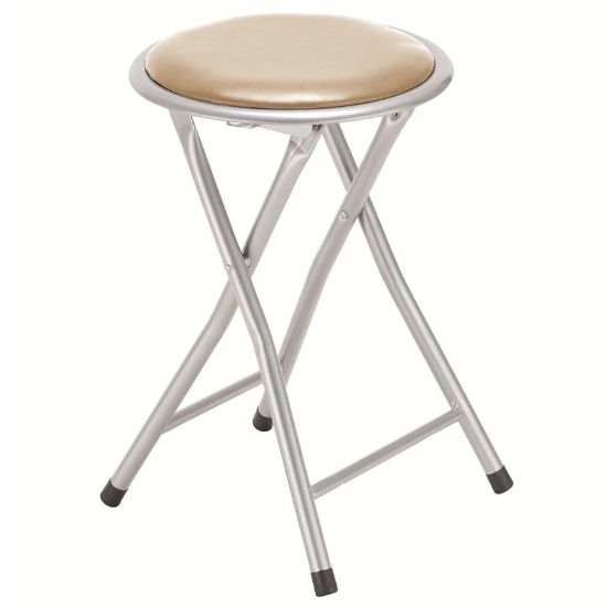 Obrazek Taboret składany Alto Silver beżowy