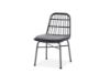 Obrazek Krzesło Edi czarny/popielaty 