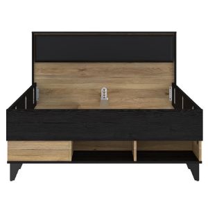 Obrazek Łóżko Liona LYAL1122-M687 dąb Mauvella /dąb Cabezone