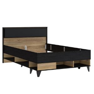 Obrazek Łóżko Liona LYAL1122-M687 dąb Mauvella /dąb Cabezone