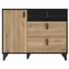 Obrazek Komoda Liona LYAK221-M688 dąb Mauvella/dąb Cabezone