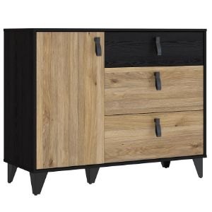 Obrazek Komoda Liona LYAK221-M688 dąb Mauvella/dąb Cabezone