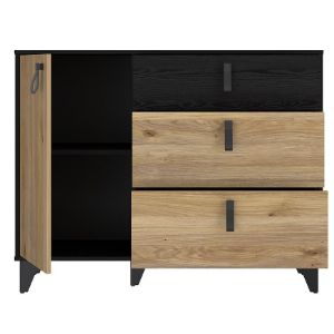 Obrazek Komoda Liona LYAK221-M688 dąb Mauvella/dąb Cabezone