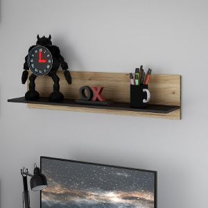 Obrazek Półka wisząca Liona LYAB01-M687 dąb Mauvella /dąb Cabezone