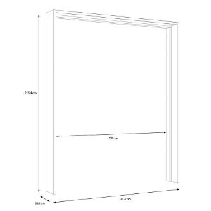 Obrazek Listwy okalające Liona LYAZ01-D109 dąb Mauvella/dąb Cabezone