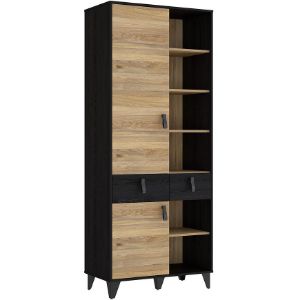 Obrazek Regał Liona LYAR721-M687 dąb Mauvella/dąb Cabezone