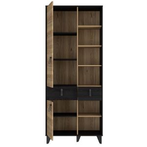 Obrazek Regał Liona LYAR721-M687 dąb Mauvella/dąb Cabezone