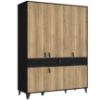 Obrazek Szafa ubraniowa 150 Liona LYAS831-M688 dąb Mauvella/dąb Cabezone