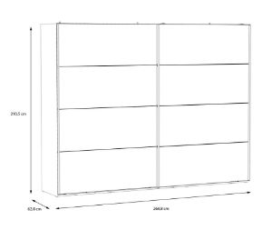 Obrazek Szafa Hayato HYTS12411-M717