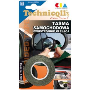 Obrazek Technicqll Taśma Samoch. Dwustr. 1,5m/19mm T-709 
