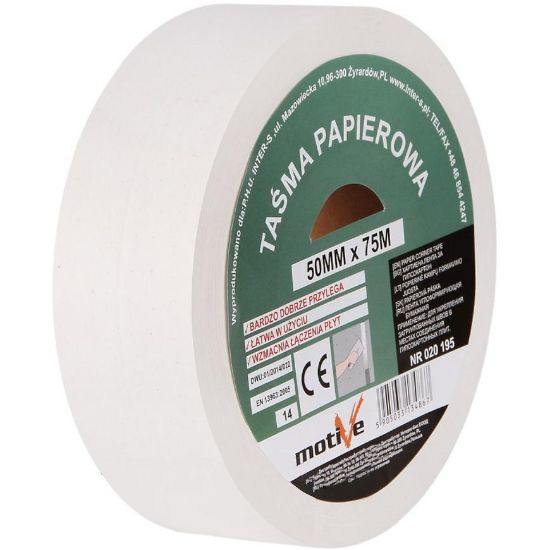 Obrazek Taśma papierowa 50 mm/75m motive 