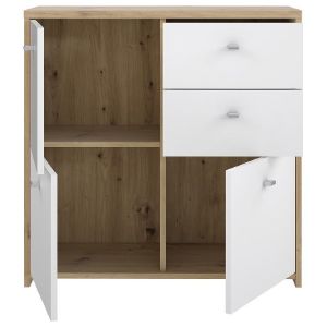 Obrazek  Komoda Best Chest Dąb Artisan/Biały 2