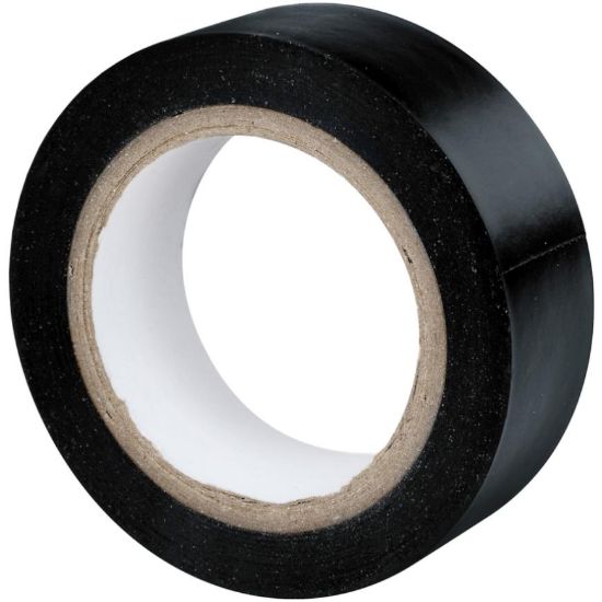 Obrazek Taśma izolacyjna czarna 19 x 0,13 mm x 10 m 