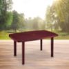 Obrazek Stół Faro burgund