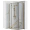 Obrazek Kabina prysznicowa Diamond gold 90x90x195