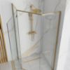 Obrazek Kabina prysznicowa Diamond gold 90x90x195