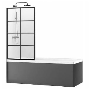 Obrazek Parawan nawannowy Lagos-1 Black 80x140