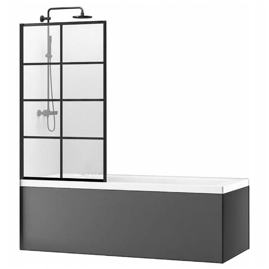 Obrazek Parawan nawannowy Lagos-1 Black 80x140