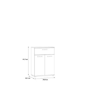 Obrazek Komoda Niko NIKK33 dąb artisan