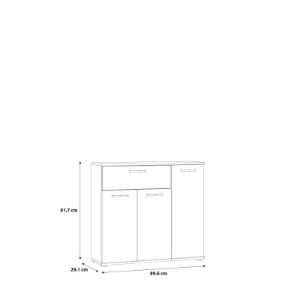 Obrazek Komoda Niko NIKK34 dąb artisan