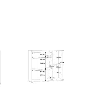 Obrazek Komoda Niko NIKK34 dąb artisan