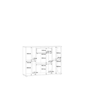 Obrazek Komoda Niko NIKK35 dąb artisan