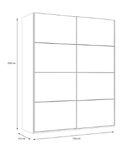 Obrazek Szafa Lya LYAS82411-M688