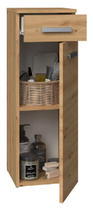 Obrazek Słupek łazienkowy Luiza 5D dąb artisan