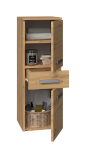 Obrazek Słupek łazienkowy Luiza 5 dąb artisan