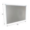 Obrazek Lustro LED 19 130x90