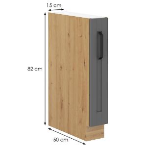 Obrazek Szafka kuchenna Luna dustgrey/artisan 15D Cargo BB