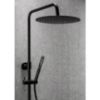 Obrazek Moza Black Premium deszczownia z baterią natryskową termostatyczną