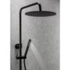 Obrazek Moza Black Premium deszczownia z baterią natryskową termostatyczną