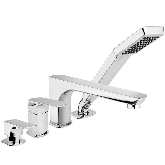 Obrazek Bateria wannowa stojąca 4 – otworowa Mokait