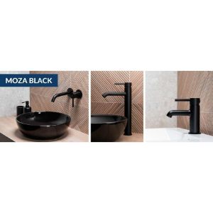 Obrazek Bateria umywalkowa Moza Black