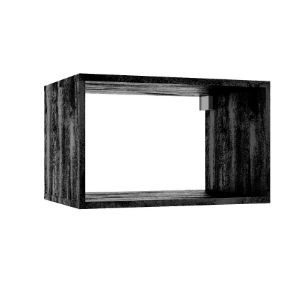 Obrazek Szafka łazienkowa Qubik czarny beton 30x60x44