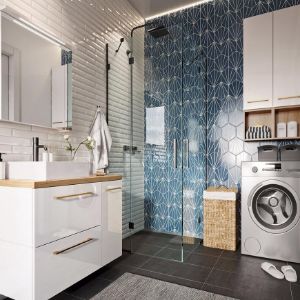 Obrazek Szafka wisząca Metro Sytem D60 0D1S DSM biała