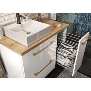 Obrazek Szafka wisząca Metro Sytem D60 0D1S DSM biała