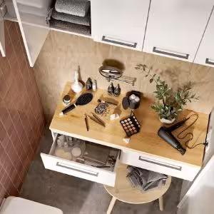 Obrazek Szafka wisząca Metro Sytem D60 0D1S DSM biała