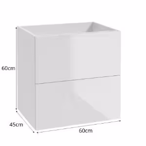 Obrazek Szafka wisząca Metro Sytem D60 0D2S biała