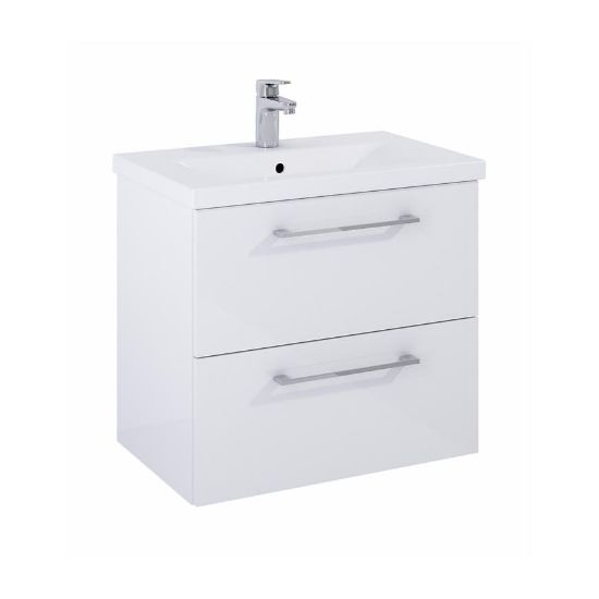 Obrazek Zestaw szafka z umywalką Boa Vista New 60 2S biały