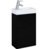 Obrazek Zestaw szafka z umywalką Small Basic black