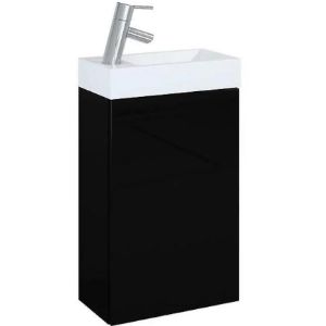 Obrazek Zestaw szafka z umywalką Small Basic black
