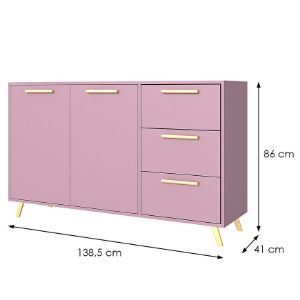 Obrazek Komoda Bali 2 140 śliwka