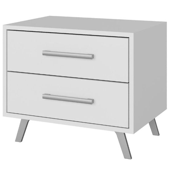 Obrazek Stolik nocny Bali biały