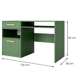 Obrazek Biurko Bali 2 butelkowa zieleń